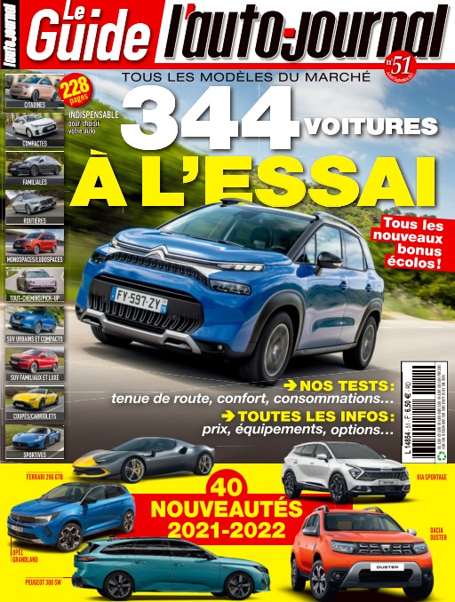 Abonnement L Auto Journal Le Guide n° 21742106 Cafeyn