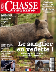 Jaquette Chasse Magazine